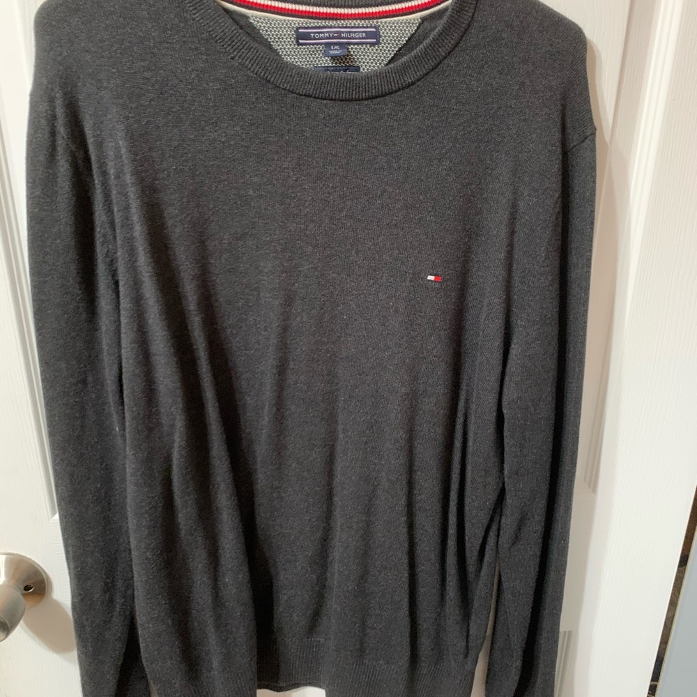 Grey Tommy Sweater